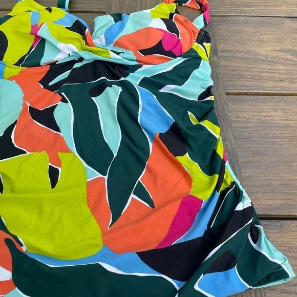 Anne Cole Women's Standard Underwire Tankini 38D/36DD slimming cottage core - Picture 5 of 9